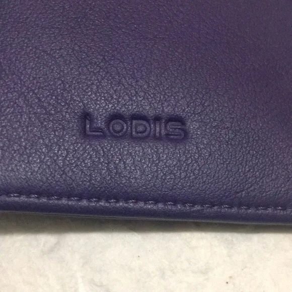 Purple Lodis card RFID wallet - Picture 5 of 5